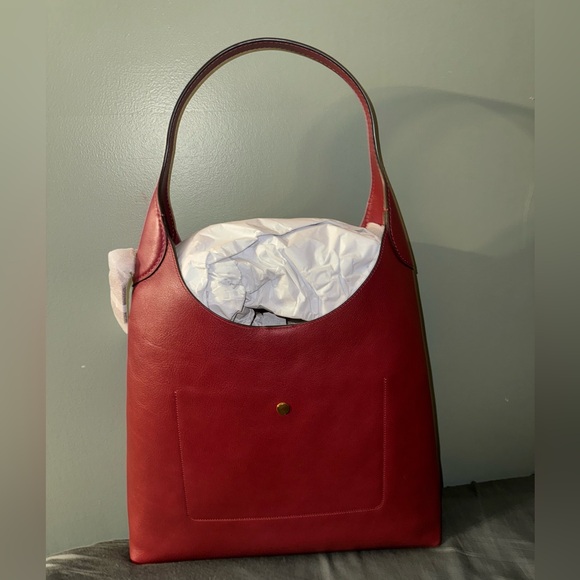 Coach Brooklyn 39 in Ruby New with Dust bag - Picture 9 of 10